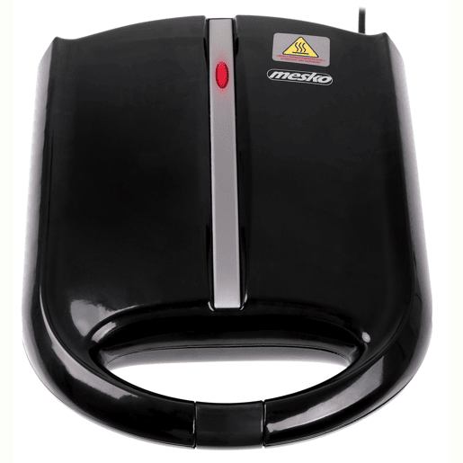 Mesko MS3041 Máquina para Cozer Bolachas Recheadas em Forma de Nozes, Placas Antiaderentes, 1600, Preto
