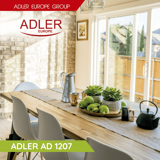 Adler AD 1207 Chaleira Eléctrica de Água 1,5 L sem BPA, sem Fio, Desligamento Automático, Filtro Anti-Calcário, 2200, Branco