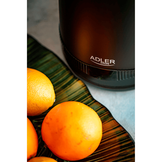 Adler AD1295B Chaleira Eléctrica 1.7 L, Jarro Elétrico, Vintage, BPA Free, Controlo de Temperatura, Aço inoxidável, Sem fios, Elemento de Aquecimento Oculto, 2200, Preto