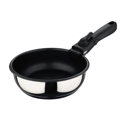 Conjunto de Frigideiras Bergner Click & Cook Aço inoxidável (3 Peças)