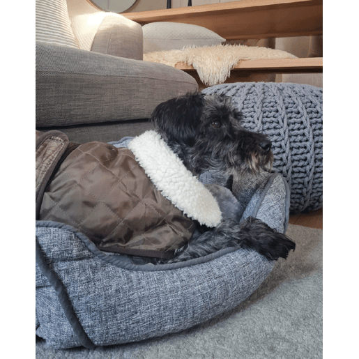 Cama para animais de estimação CANDIR Linho Cinzento