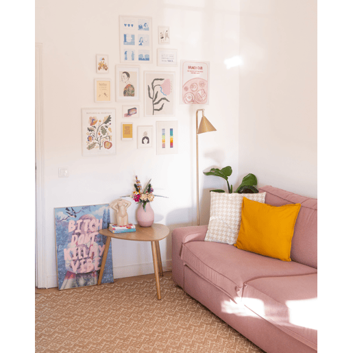 Tapete ATIMA Creme 160 x 230 cm Juta