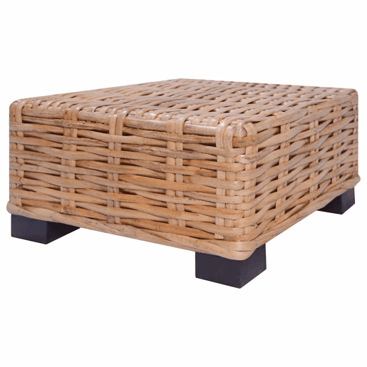 vidaXL Conjunto de sofás 18 pcs vime genuíno