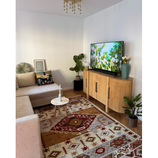 Tapete PROSHYAN Multicolor 160 x 230 cm Lã Kilim