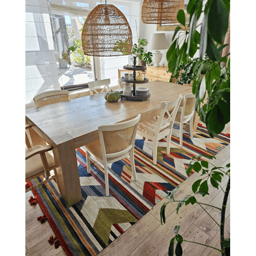 Tapete MRGASHAT Multicolor 200 x 300 cm Lã Kilim