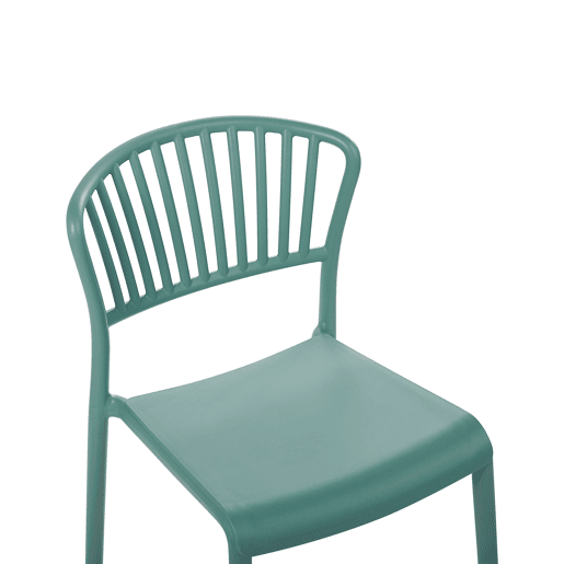 Conjunto de 4 cadeiras de jardim GELA Verde menta