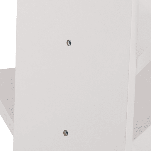 LibrerÃa blanca inclinada 8 estantes SIMONE LibrerÃa blanca inclinada 8 estantes SIMONE