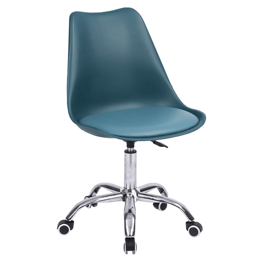 Silla de oficina azul regulable en altura ANNE Silla de oficina azul regulable en altura ANNE