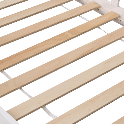 Cama cabaña infantil 190x90cm blanca MARCEAU