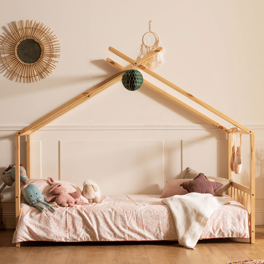 Cama cabaña GASPARD para niños 190x90cm en madera