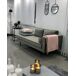 Beliani Chaise longue izquierdo Terciopelo MIRAMAS Beliani Chaise longue izquierdo Terciopelo MIRAMAS Beige