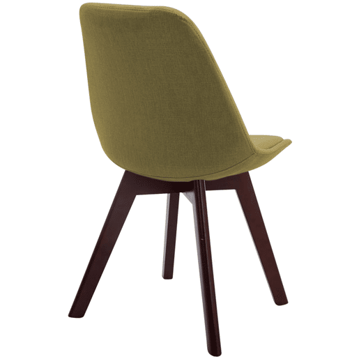 Silla De Comedor Borneo V2 En Tela Verde 55X48X84 cm Silla De Comedor Borneo V2 En Tela Verde 55X48X84 cm