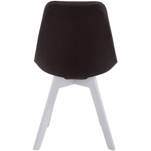 Silla De Comedor Borneo V2 En Tela Gris oscuro 55X48X84 cm Silla De Comedor Borneo V2 En Tela Gris oscuro 55X48X84 cm