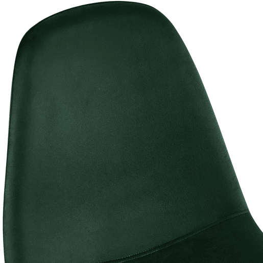 Conjunto de 4 sillas de comedor Napier Terciopelo Verde 51X44X88 cm Conjunto de 4 sillas de comedor Napier Terciopelo Verde 51X44X88 cm