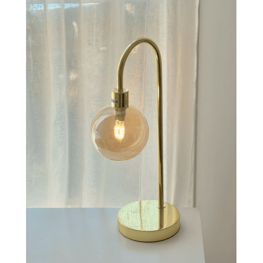 Candeeiro de mesa RAMIS Metal Dourado Candeeiro de mesa RAMIS Metal Dourado