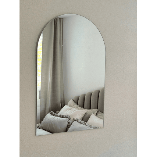 Espelho ANNECY 50 cm 75 cm Prateado Espelho ANNECY 50 cm 75 cm Prateado