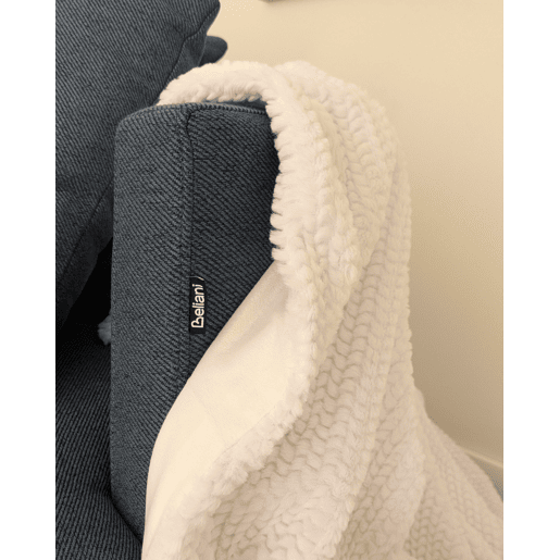 Manta BJAS 200 x 220 cm Branco