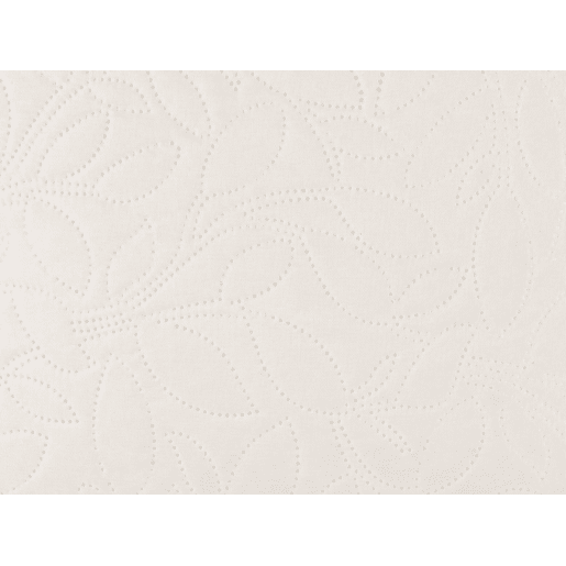 Colcha com almofadas RUDKHAN 140 x 210 cm Creme