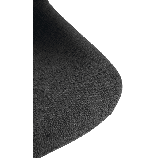 Taburete de bar Loft Tela Negro 49X43X79 cm Taburete de bar Loft Tela Negro 49X43X79 cm