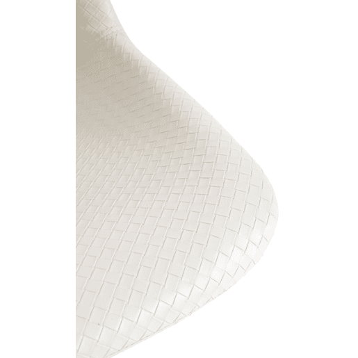 Taburete de bar Loft Simil cuero Crema 49X43X79 cm Taburete de bar Loft Simil cuero Crema 49X43X79 cm