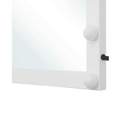 Espelho LED para casa de banho ODENAS 50 cm 60 cm Branco Espelho LED para casa de banho ODENAS 50 cm 60 cm Branco