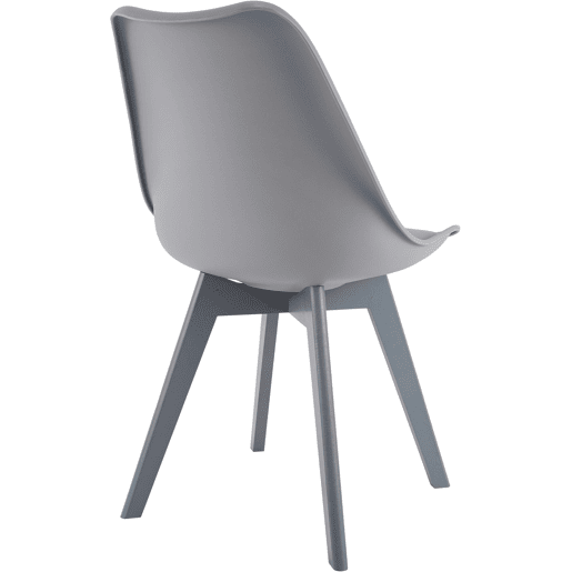 Silla de comedor Linares elegante y cómoda para tu hogar Plástico Grisgris 50X49X83 cm Silla de comedor Linares elegante y cómoda para tu hogar Plástico Grisgris 50X49X83 cm