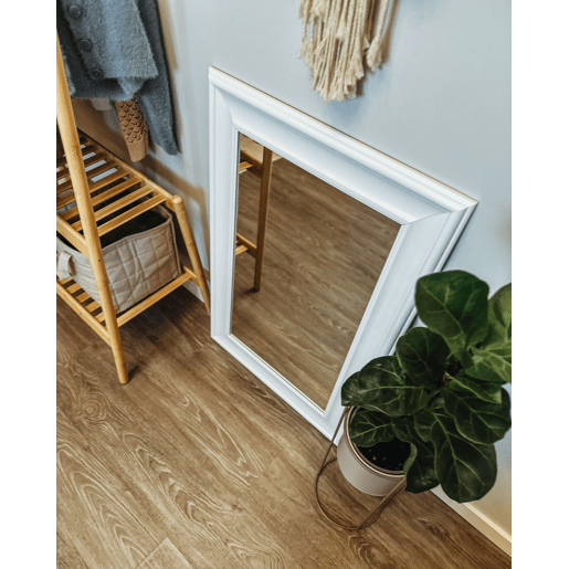 Espelho LUNEL 60 cm 90 cm Branco Espelho LUNEL 60 cm 90 cm Branco