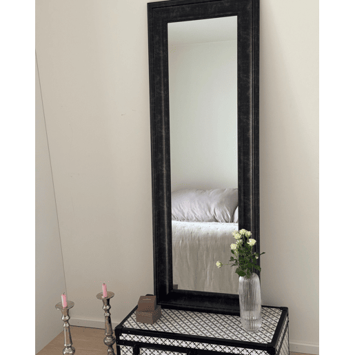 Espelho LUNEL 51 cm 141 cm Preto