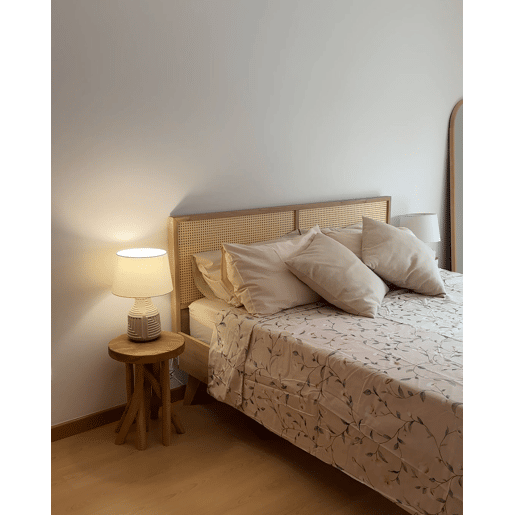 Beliani Cama Rattanvime, Aglomerado de madeira MONPAZIER