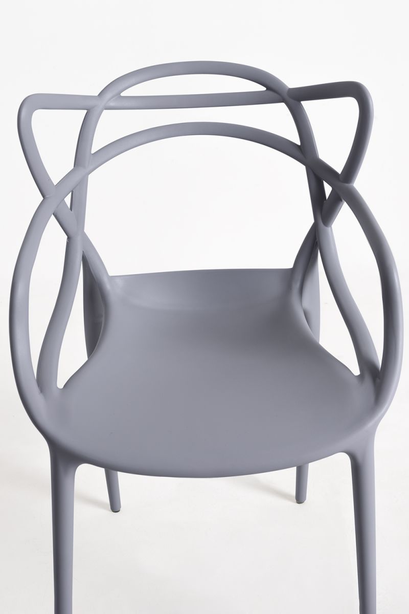 Pack 6 Sillas Korme - Gris - Conforama