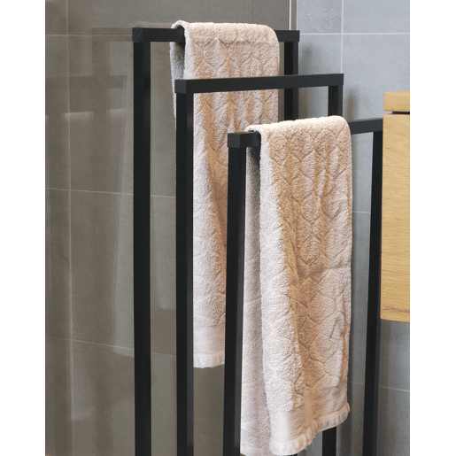 Suporte para toalha CHARRAS Metal Preto