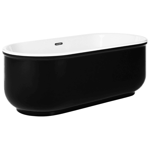 Banheira autónoma PINEL 1700 x 800 mm Preto