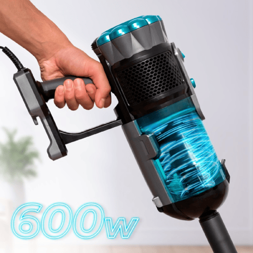 Cecotec Aspirador vertical com cabo. Potência máxima de 600 W e grande poder de sucção de até 18 kPa. Depósito de 500 ml. Cecotec Aspirador vertical com cabo. Potência máxima de 600 W e grande poder de sucção de até 18 kPa. Depósito de 500 ml.