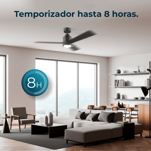 Ventilador de Teto Cecotec EnergySilence Aero 4850 Preto
