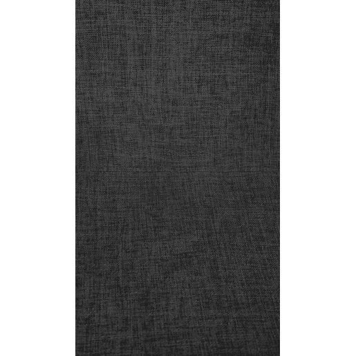 Set de 2 Taburetes de bar Loft Tela Negro 49X43X79 cm