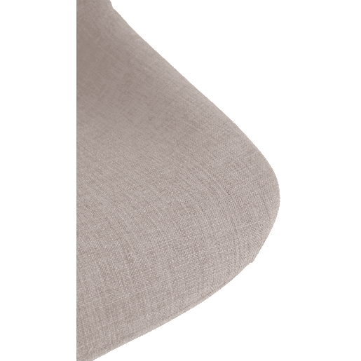 Set de 2 Taburetes de bar Loft Tela Gris topo 49X43X79 cm Set de 2 Taburetes de bar Loft Tela Gris topo 49X43X79 cm