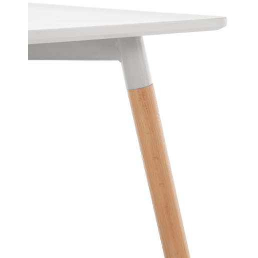 Mesa de Cocina Viborg Madera Blanco 60X60X70 cm