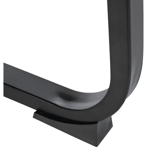 Silla De Conferencia Anubis en polipiel Simil cuero Negronegro 65X58X102 cm