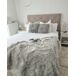 Beliani Cojín decorativo LUBHA 45x45 Beliani Cojín decorativo LUBHA 45x45 Gris Claro