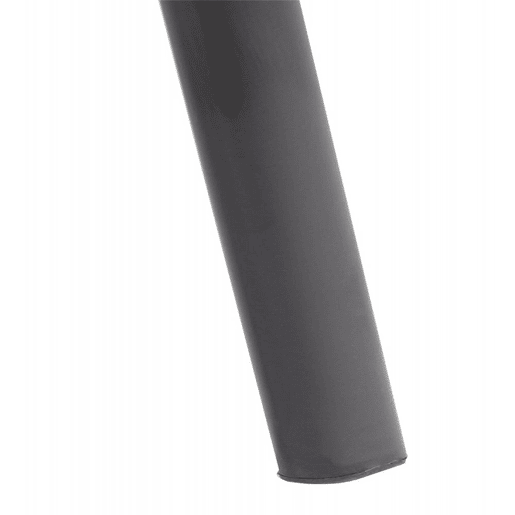 Silla apilable Ken Pro de polipiel Simil cuero Gris 55X53X79 cm