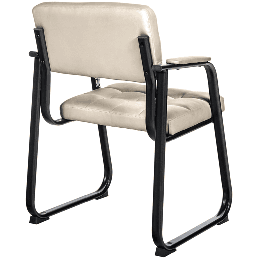 Silla Para Visitas Canada B Simil cuero Crema 58X59X84 cm Silla Para Visitas Canada B Simil cuero Crema 58X59X84 cm