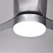 Ventilador de techo Nasim Lumit W aspas con luz LED plateado Ventilador de techo Nasim Lumit W aspas con luz LED plateado Plateado