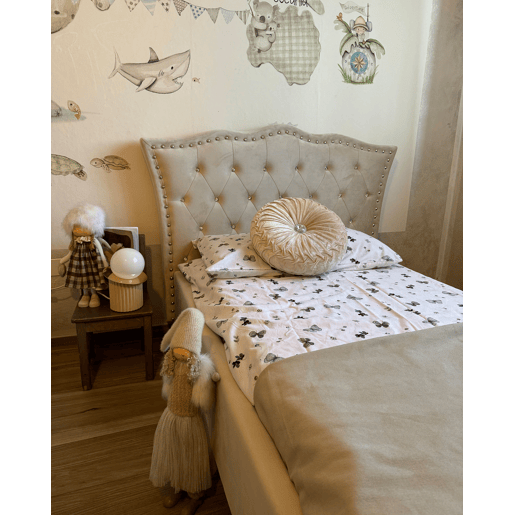 Beliani Cama Veludo METZ Beliani Cama Veludo METZ