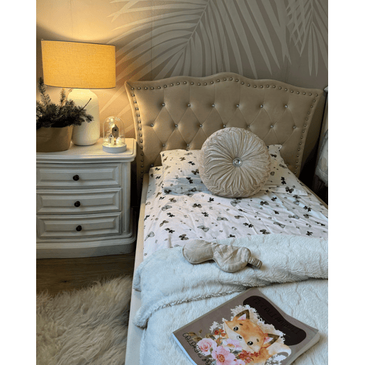 Beliani Cama Veludo METZ Beliani Cama Veludo METZ