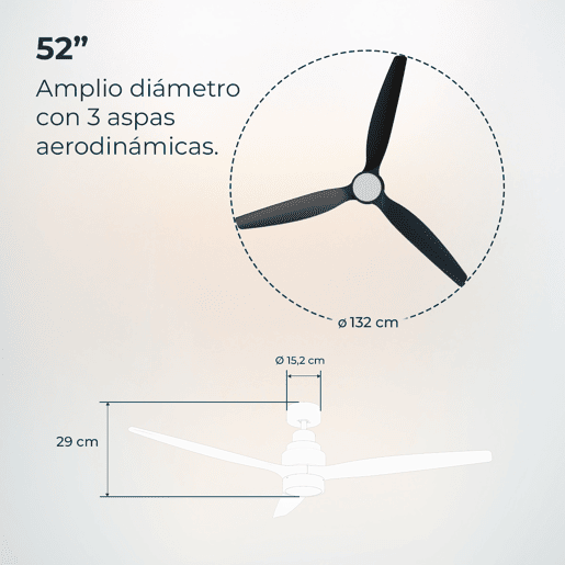 Ventilador de Teto Cecotec EnergySilence Aero 5350