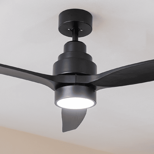 Cecotec Ventoinha de teto de 30 W e 52u2019u2019 com motor DC, luz LED, controlo remoto, 6 velocidades, temporizador e modo winter-summer.