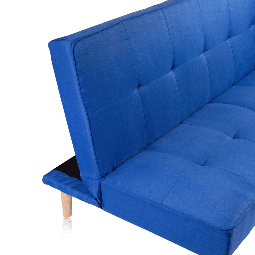 Sofá-cama Erna Azul 188 x 3989 x 88111 cm Sofá-cama Erna Azul 188 x 3989 x 88111 cm
