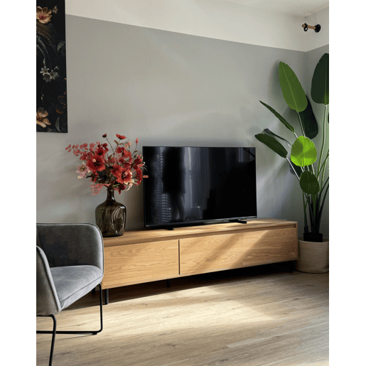 Móvel de TV NIKEA Castanho claro