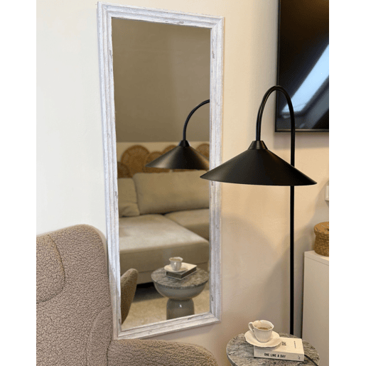 Espelho BENON 50 cm 130 cm Branco creme