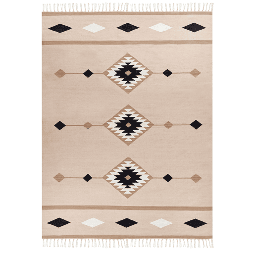 Tapete BERDIK Multicolor 160 x 230 cm Algodão Kilim Tapete BERDIK Multicolor 160 x 230 cm Algodão Kilim